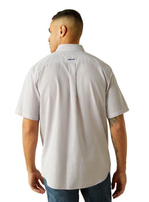 Ariat Men's Wrinkle Free Dayton S.S Shirt - White