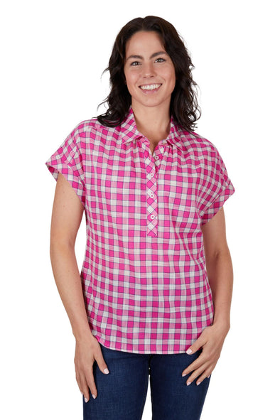 Thomas Cook Ladies Ruby SS Shirt - Bright Rose