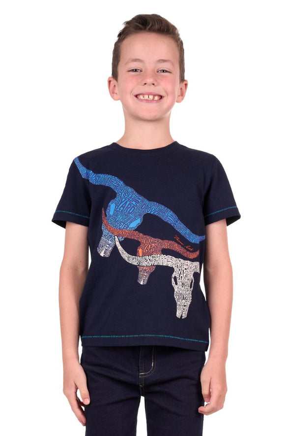 Thomas Cook Boy's Jesse S.S Tee - Navy