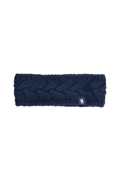 Thomas Cook Ladies Cable Knit Headband - Navy