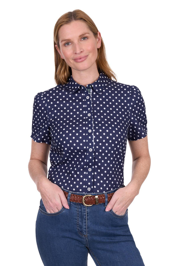 Thomas Cook Luna S.S Shirt - Navy