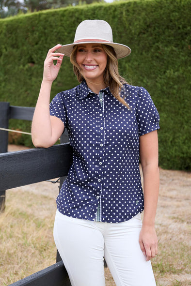 Thomas Cook Luna S.S Shirt - Navy
