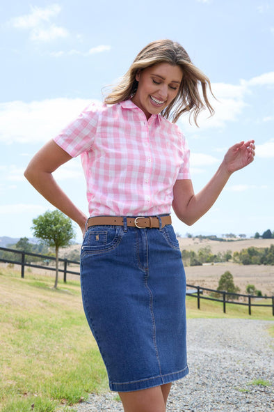 Thomas Cook Eliza S.S Shirt - Pink/White