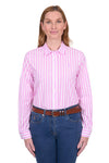 Thomas Cook Ladies Charlotte L.S Shirt -Pink/White