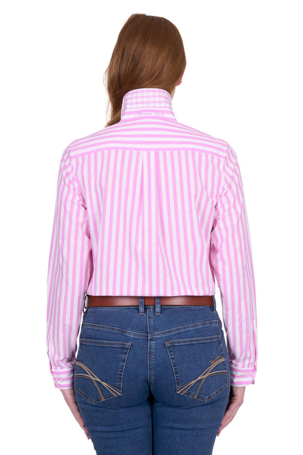 Thomas Cook Ladies Charlotte L.S Shirt -Pink/White