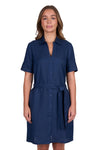 Thomas Cook Ladies Sophie Shirt Dress - Navy