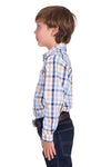 Thomas Cook Boy's Jesse L.S Shirt - Navy/Tan