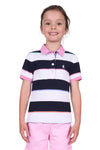 Thomas Cook Girl's Gloria Polo - Navy/Pink