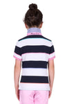 Thomas Cook Girl's Gloria Polo - Navy/Pink