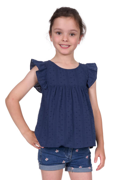 Thomas Cook Girl's Isla Top - Navy