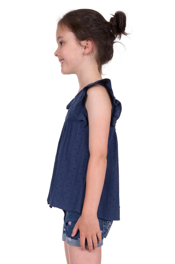 Thomas Cook Girl's Isla Top - Navy