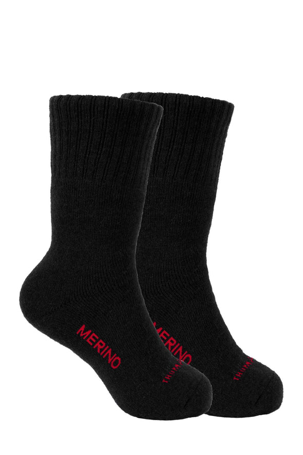 Thomas Cook Men's Twin Pack Merino Wool Socks