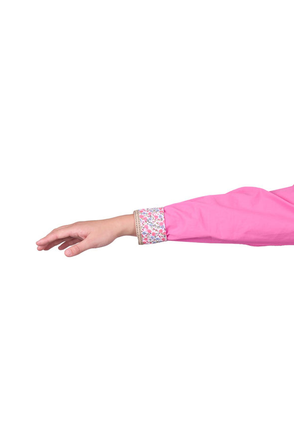 Thomas Cook Ladies Half Button L/S Cotton Shirt
