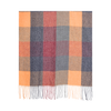 Orange Autumn Checkered Scarf