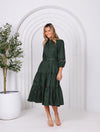 Peyton  Dress by Leoni - Green