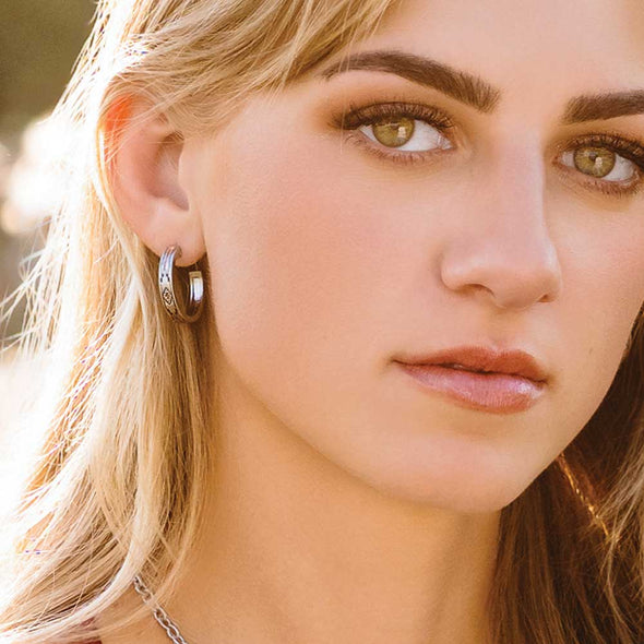 Montana Silversmith Western Sands Hoop Earrings