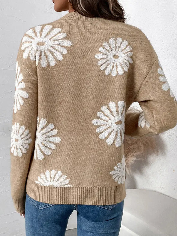 Daisy Knit Sweater