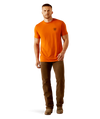Ariat Men's Barb Shield T-Shirt - Rust