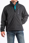 Cinch Men's Bena Bonded Softshell Jacket - Black
