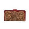 Tooled Leather Wizzy Wallet by Myra Bags