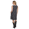Roper Ladies Studio West Collection Sleeveless Print Dress - Black