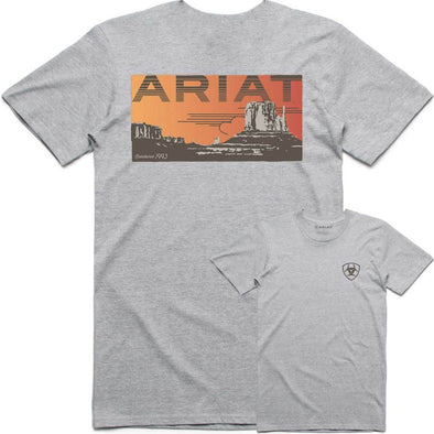 Ariat Boys Untamable S.S T-Shirt - Athletic Heather