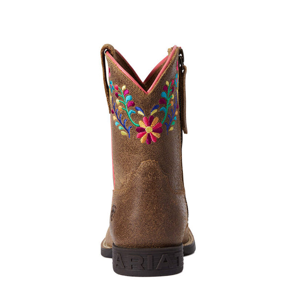 Ariat Little Girl's  Wildflower Boot - Canyon Tan