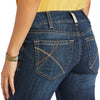 Ariat REAL Mid Rise Arrow Fit Vicky Boot Cut Jeans - Burbank