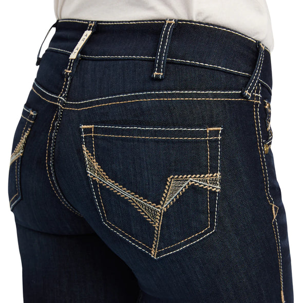 Ariat REAL Perfect Rise Arrow Fit Danna Bootleg Jeans - Curvy Fit - Nashville