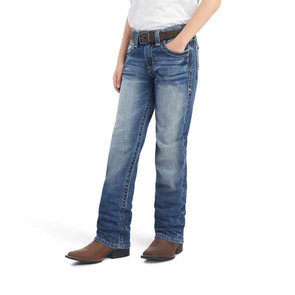 Ariat Boys B5 Slim Cutler Straight Leg Jeans -  Dakota