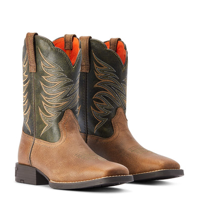 Ariat Kid's Firecatcher Y - Distressed Brown/Alfalfa