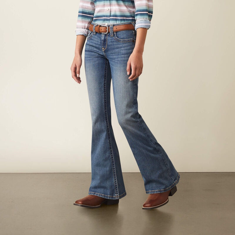 Ariat Girls Hallie Flare Jean Eleanor – Crossdraw