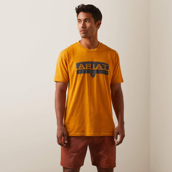 Ariat Men's Shadows T- Shirt - Buckhorn Heather