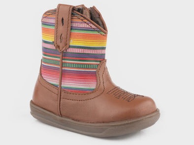Roper Infant Cowbaby  Cora Boots - Serape Tan/Serape Leather