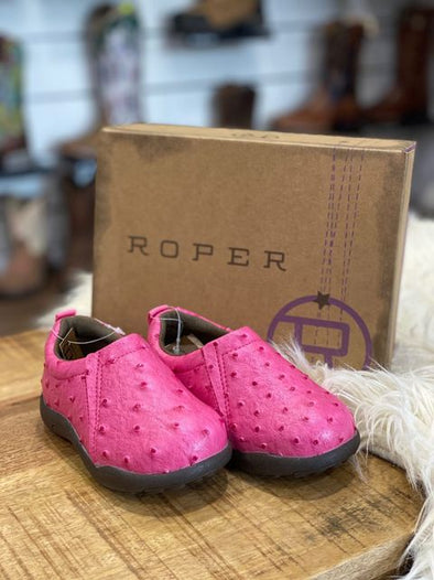 Roper - Toddlers - Slip ons - Cotter Pink