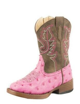 Roper Toddler Boots- Annabelle Pink/Brown