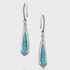 Montana Silversmith Radiant Stream Turquoise Drop Earrings