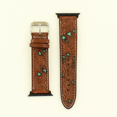 Nocona Ladies iWatch Band Overlay - Brown