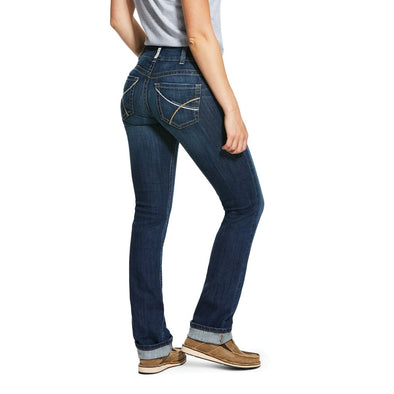 Ariat R.E.A.L. Straight Cut Rookie Jeans - Pacific
