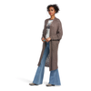 Ariat Ladies Montana Long Cardigan - Classic Taupe