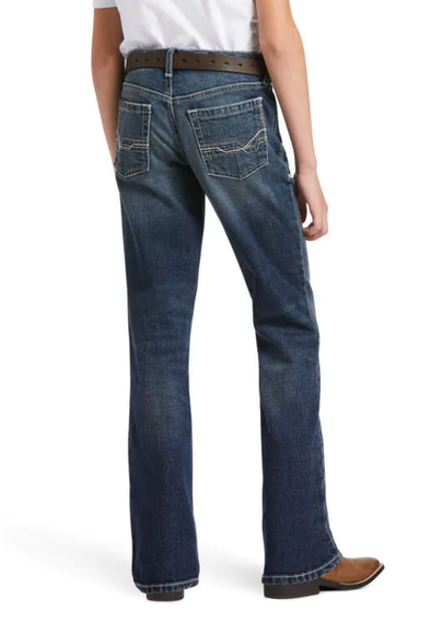 Ariat Boys B4 - Augustus Relaxed Fit Boot Cut Jeans