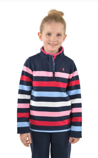 Thomas Cook Girl's Emma Rugby - Navy/Multi