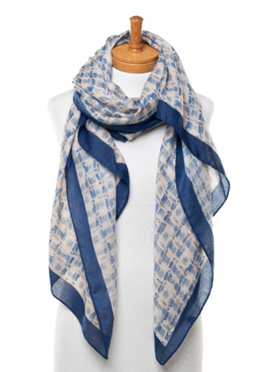 Victoria Scarf by Taylor Hill - Navy