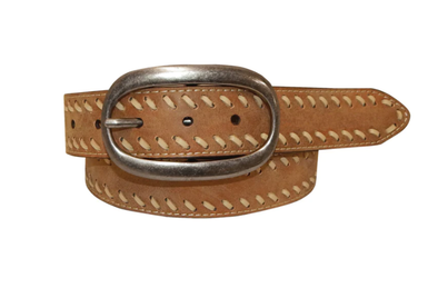 Roper Ladies Vintage Leather Stitched Belt