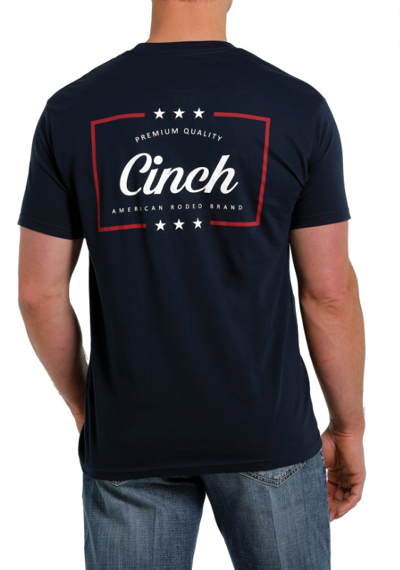 Cinch Men's Rodeo Brand T-Shirt - Navy