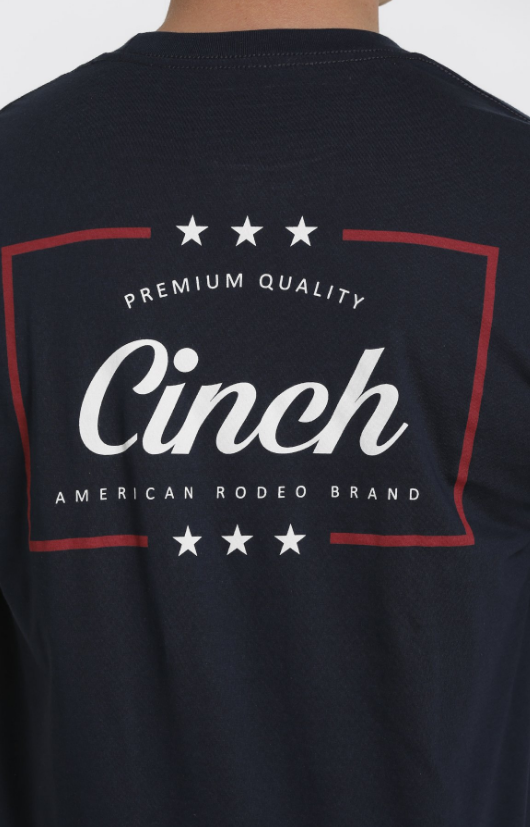Cinch Men's Rodeo Brand T-Shirt - Navy