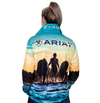 Ariat Women's Fishing Shirt - Western Horses