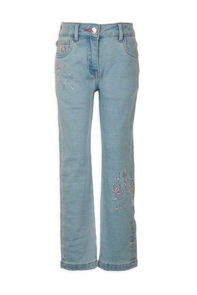 Thomas Cook Girl's Kit Slim Jean - Light Indigo