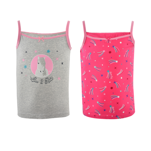 Thomas Cook Girls Singlet Twin Pack - Live 2 Ride