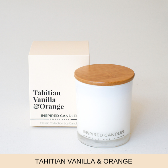 Inspired Candles - Tahitian Vanilla & Orange